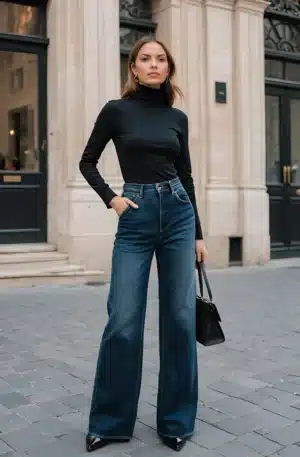 Pannel top cuello tortuga